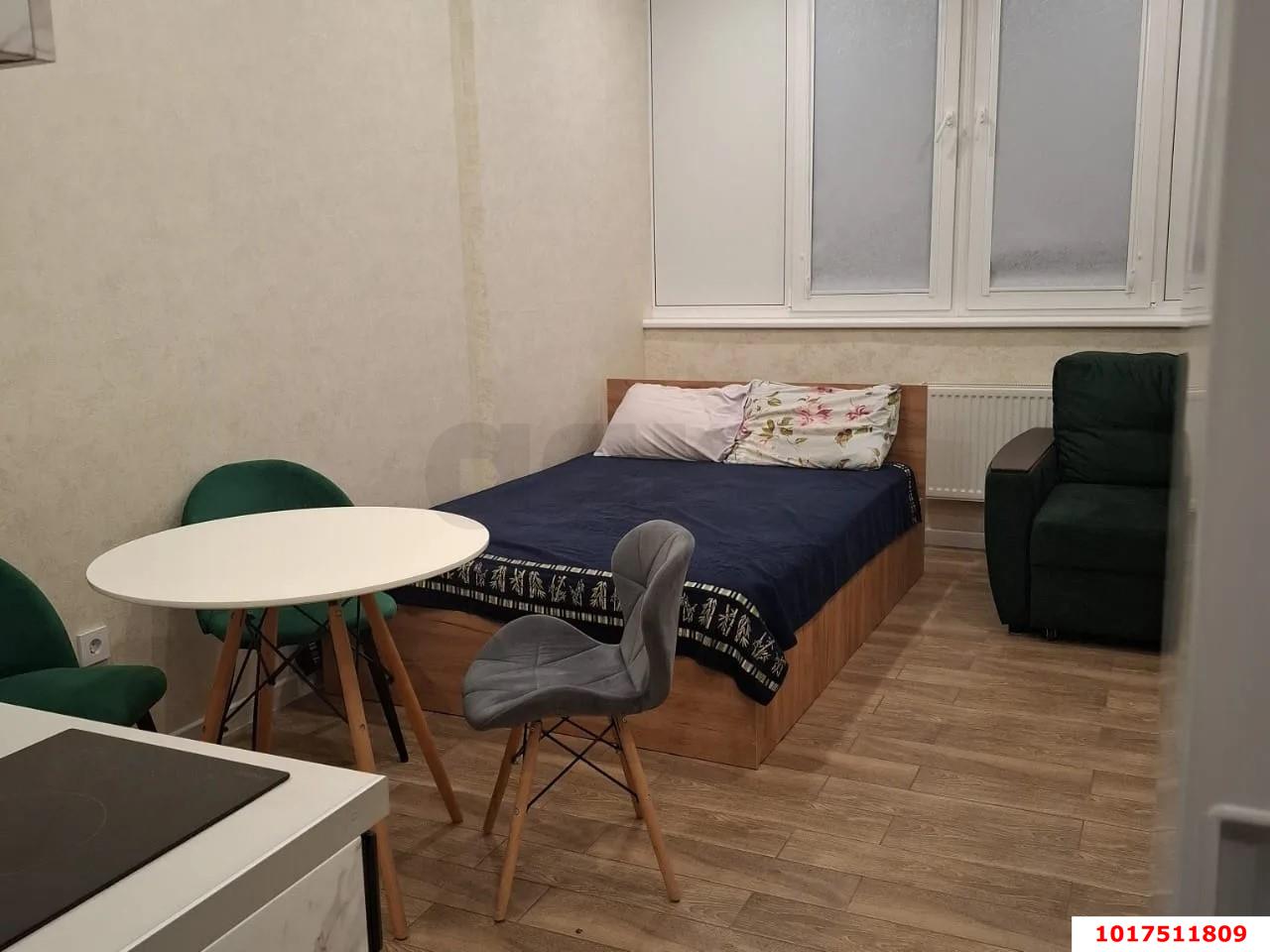 Фото №2: Студия 22&nbsp;м², 5/18&nbsp;эт. - Краснодар, Прикубанский внутригородской округ, мкр. ЖК Архитектор, ул. Наставников, 12к1