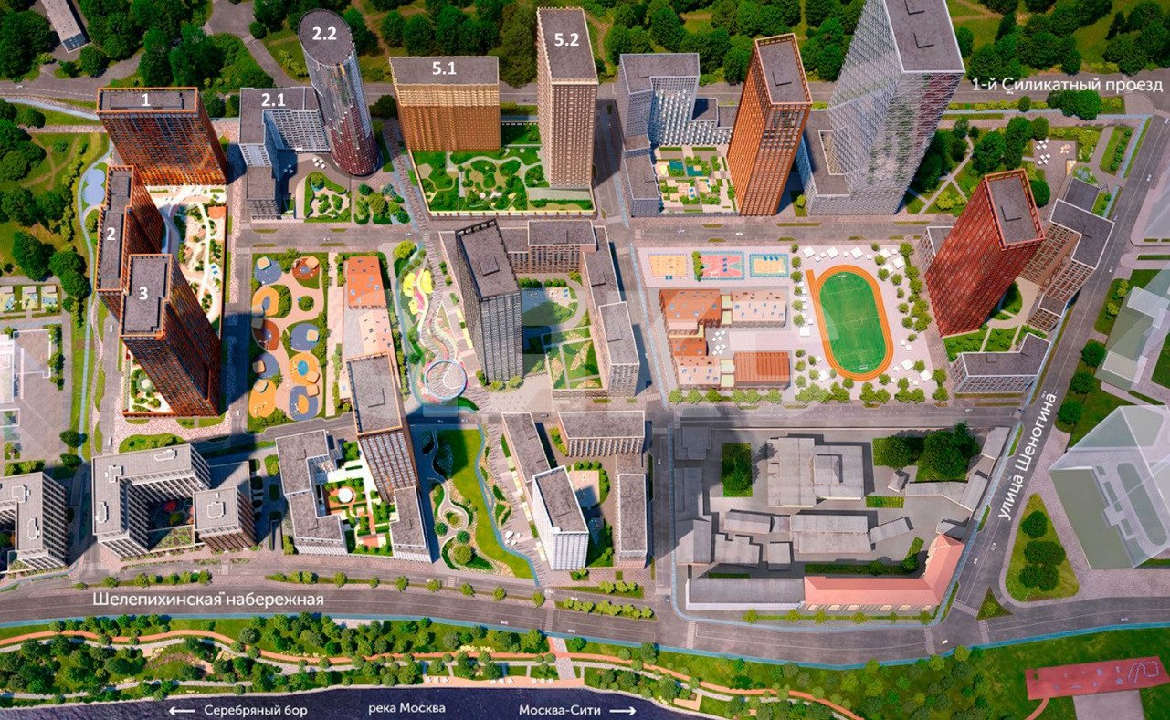 Фото №11: 1-комнатная квартира 40&nbsp;м², 19/20&nbsp;эт. - Москва, ул. Шелепихинская набережная, 38к5