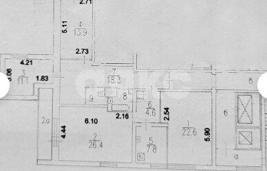 Фото №42: 3-комнатная квартира 110&nbsp;м², 8/16&nbsp;эт. - Москва, ул. Октябрьская, 91к2