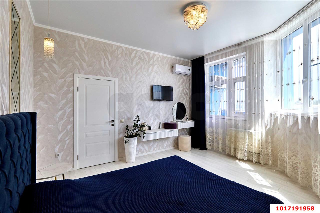 Фото №6: 2-комнатная квартира 90&nbsp;м², 7/22&nbsp;эт. - Краснодар, Западный внутригородской округ, ЖК Адмирал, мкр. Центральный, ул. Кубанская набережная, 39