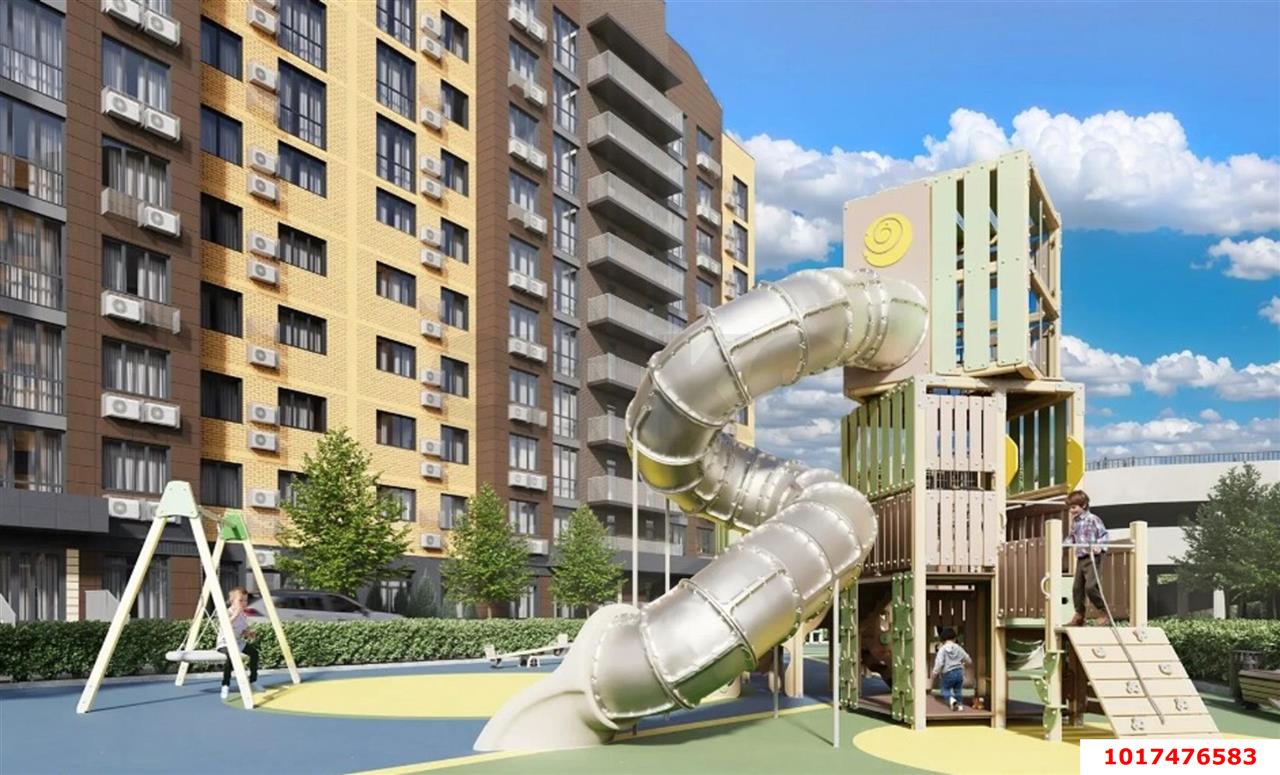 Фото №4: 1-комнатная квартира 32&nbsp;м², 10/10&nbsp;эт. - Новая Адыгея, мкр. жилой комплекс Ритм, ул. Тургеневское шоссе, 34/1Ак4