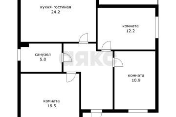 Фото №1: Дом 94&nbsp;м² + 5.82&nbsp;сот., 1&nbsp;эт. - Октябрьский, мкр. СНТ ПО Краснодарсельмаш, ул. Вишнёвая, 17