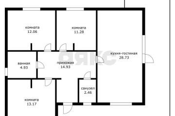 Фото №1: Дом 89&nbsp;м² + 3.6&nbsp;сот., 1&nbsp;эт. - Южный, ул. Платановая, 44