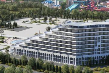 Фото №1: Апартаменты 53&nbsp;м², 4/10&nbsp;эт. - Анапа, мкр. территория Отельный Комплекс Сан Гарден Хотел Энд СПА, 