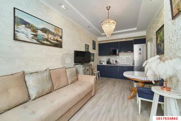 Фото №1: 1-комнатная квартира 45 м², 2/4 эт. - Краснодар, мкр. Фестивальный, ул. Сергея Михалёва, 2А
