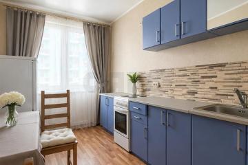 Фото №1: 1-комнатная квартира 35 м², 9/21 эт. - Краснодар, мкр. ЖК Возрождение, ул. Героев-Разведчиков, 22