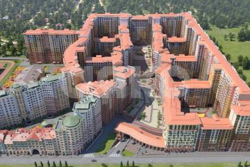 Фото №1: 2-комнатная квартира 57&nbsp;м², 3/16&nbsp;эт. - Развилка, мкр. жилой комплекс Римский, пр-д Римский, 13