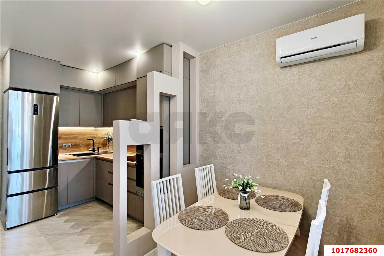 Фото №6: 1-комнатная квартира 46&nbsp;м², 11/19&nbsp;эт. - Краснодар, Прикубанский внутригородской округ, Россинского, мкр. жилой комплекс Альпы, ул. Командорская, 6