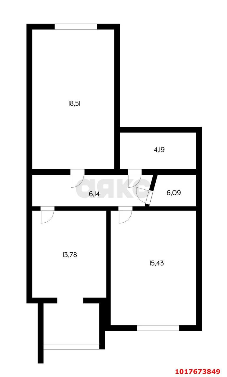 Фото №8: Офисное помещение 62&nbsp;м², 1/6&nbsp;эт. - Краснодар, Западный внутригородской округ, Сельскохозяйственный Институт, мкр. Юбилейный, пр-кт Чекистов, 35