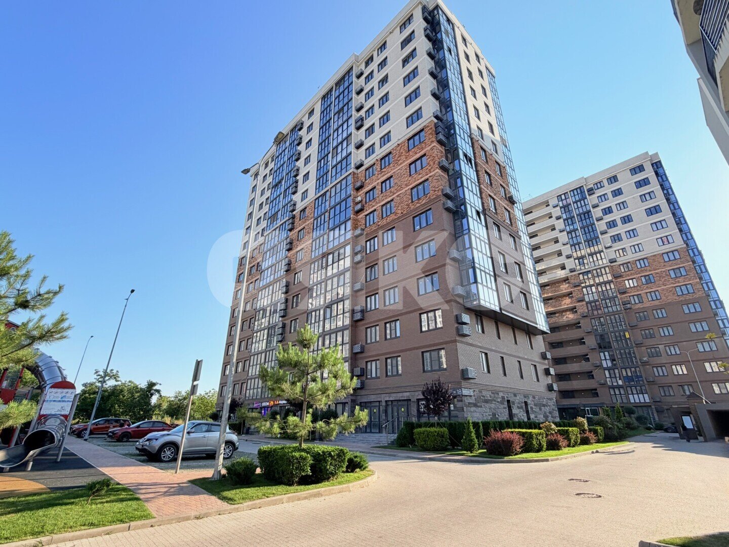 Фото №15: 1-комнатная квартира 44&nbsp;м², 2/15&nbsp;эт. - Анапа, Парковый, мкр. ЖК 18/3, ул. Анапское шоссе, 18к1