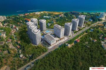 Фото №1: Апартаменты 34 м², 18/20 эт. - Алушта, мкр. ЖК Крымская Резиденция, ул. Западная, 4к3
