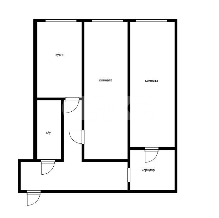 Фото №9: 2-комнатная квартира 44&nbsp;м², 1/3&nbsp;эт. - Геленджик, мкр. Толстый Мыс, ул. Красногвардейская, 81