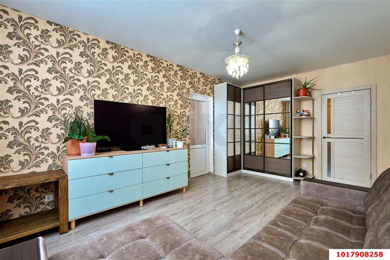 Фото №5: 1-комнатная квартира 45&nbsp;м², 8/18&nbsp;эт. - Краснодар, Прикубанский внутригородской округ, Краевая Клиническая Больница, мкр. жилой комплекс Спорт-Сити, ул. Домбайская, 10/1к1