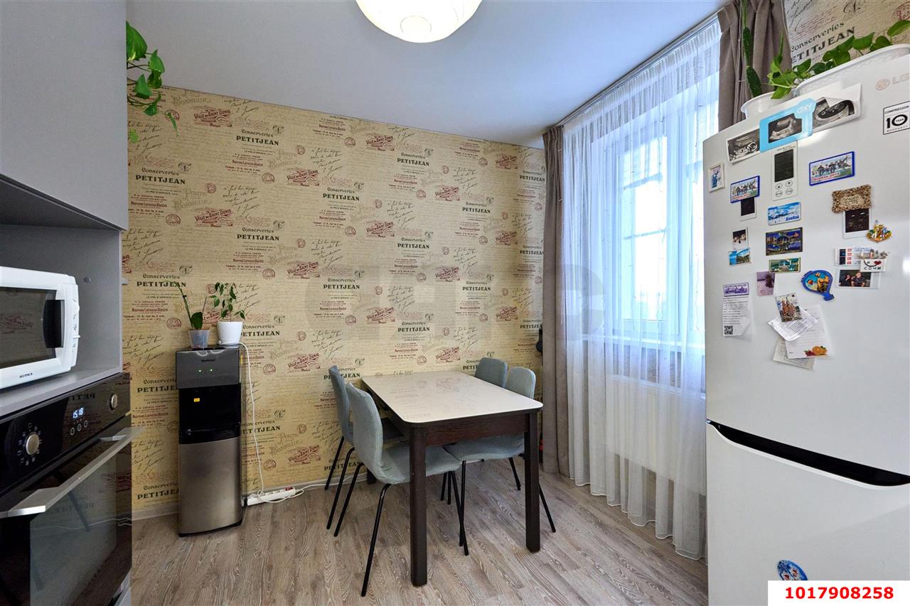 Фото №3: 1-комнатная квартира 45&nbsp;м², 8/18&nbsp;эт. - Краснодар, Прикубанский внутригородской округ, Краевая Клиническая Больница, мкр. жилой комплекс Спорт-Сити, ул. Домбайская, 10/1к1