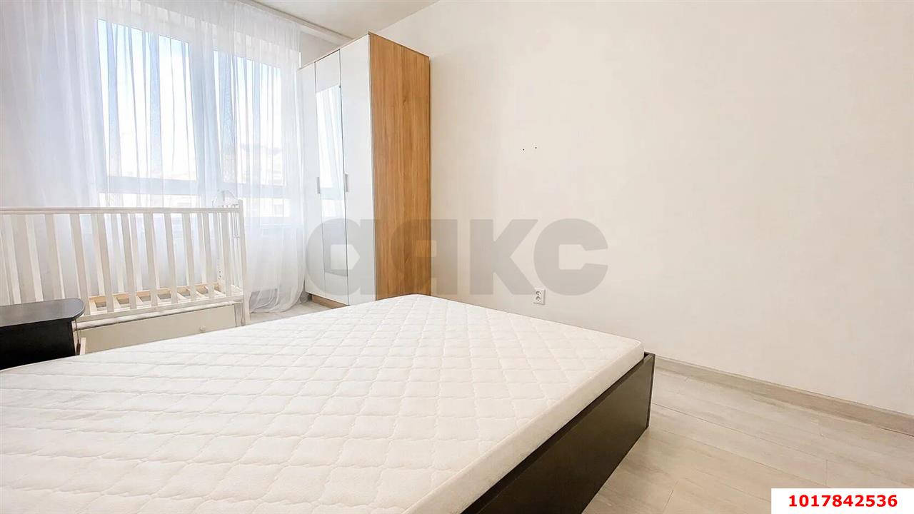 Фото №2: 1-комнатная квартира 35&nbsp;м², 7/16&nbsp;эт. - Краснодар, Прикубанский внутригородской округ, мкр. жилой комплекс Самолёт-2, ул. Западный Обход, 57к2