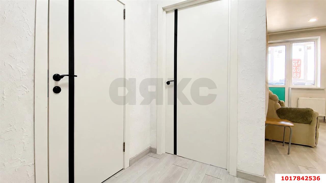 Фото №7: 1-комнатная квартира 35&nbsp;м², 7/16&nbsp;эт. - Краснодар, Прикубанский внутригородской округ, мкр. жилой комплекс Самолёт-2, ул. Западный Обход, 57к2