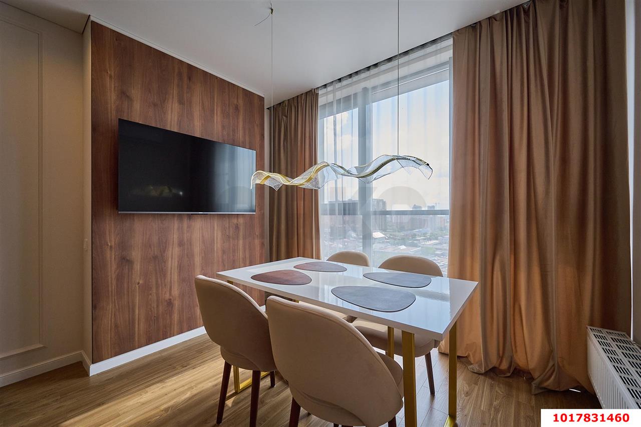 Фото №4: 1-комнатная квартира 50&nbsp;м², 13/16&nbsp;эт. - Краснодар, Западный внутригородской округ, мкр. ЖК Аврора, ул. имени Дзержинского, 95