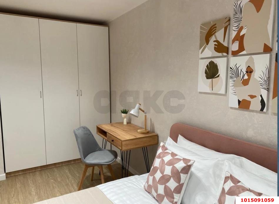 Фото №2: Апартаменты 47&nbsp;м², 9/20&nbsp;эт. - Краснодар, Карасунский внутригородской округ, Хлопчато-бумажный Комбинат, мкр. жилой комплекс Аквамарин, ул. Уральская, 75к1