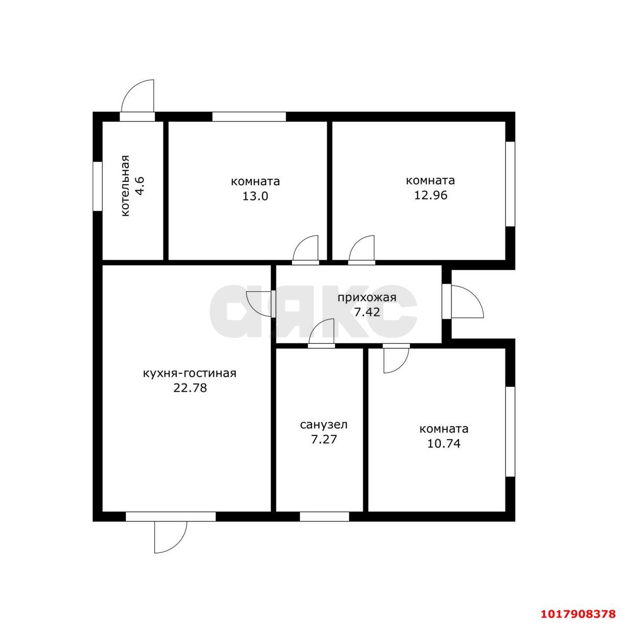 Фото №10: Дом 83&nbsp;м² + 3.5&nbsp;сот., 1&nbsp;эт. - Козет, мкр. СТ Яблонька, ул. Абрикосовая, 22
