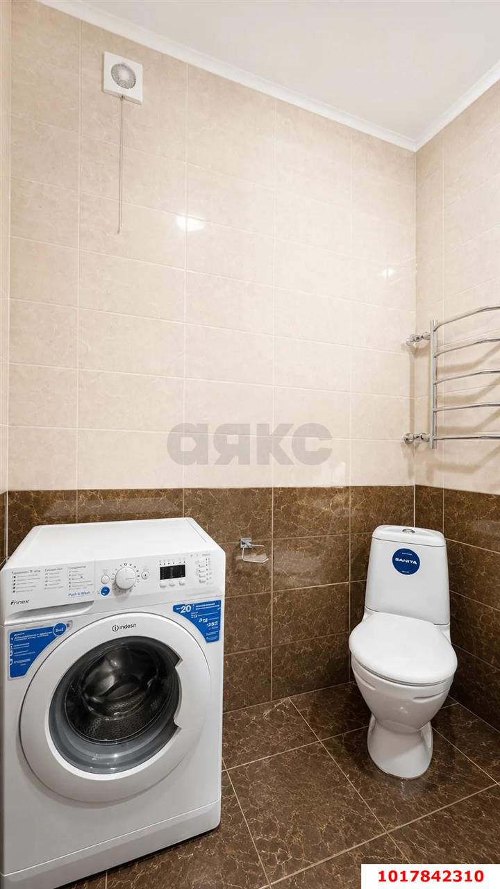 Фото №8: 2-комнатная квартира 65&nbsp;м², 2/19&nbsp;эт. - Краснодар, Западный внутригородской округ, мкр. ЖК Аврора Парк, ул. Шоссе Нефтяников, 22