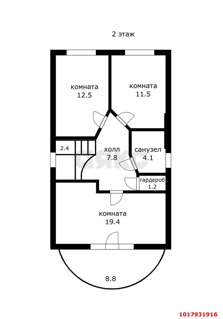 Фото №4: Дом 130&nbsp;м² + 2.55&nbsp;сот., 2&nbsp;эт. - Краснодар, Прикубанский внутригородской округ, мкр. КП Зелёная Поляна, ул. Клюева