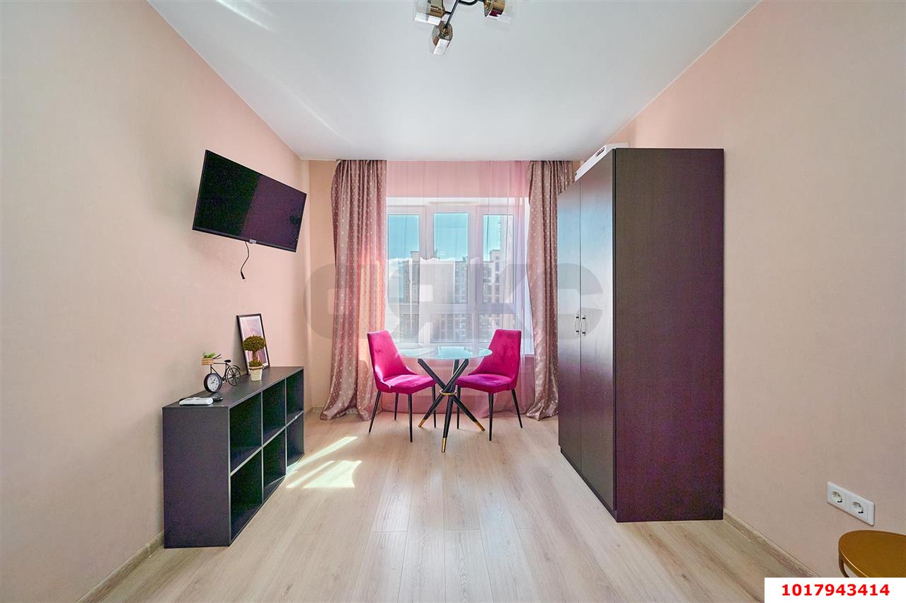 Фото №5: 1-комнатная квартира 38&nbsp;м², 13/22&nbsp;эт. - Краснодар, Прикубанский внутригородской округ, мкр. Достояние, ул. Григория Булгакова