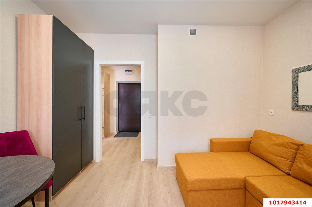 Фото №4: 1-комнатная квартира 38&nbsp;м², 13/22&nbsp;эт. - Краснодар, Прикубанский внутригородской округ, мкр. Достояние, ул. Григория Булгакова