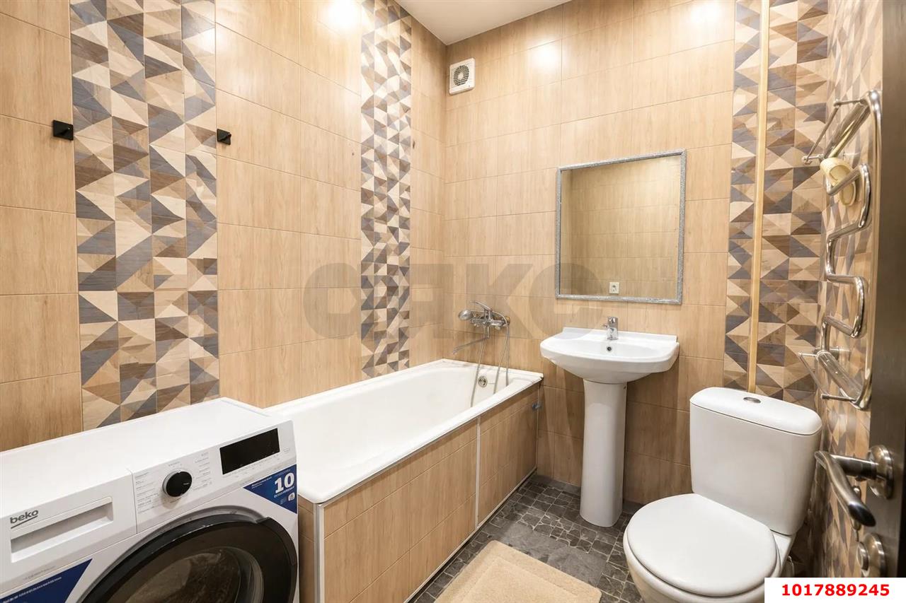 Фото №4: 2-комнатная квартира 56&nbsp;м², 2/9&nbsp;эт. - Краснодар, Прикубанский внутригородской округ, мкр. Музыкальный, ул. имени С.В. Рахманинова, 28