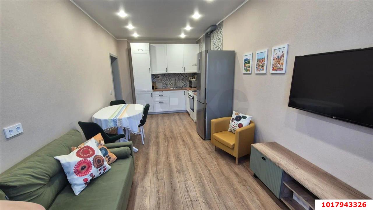Фото №5: 2-комнатная квартира 60&nbsp;м², 1/17&nbsp;эт. - Краснодар, Прикубанский внутригородской округ, мкр. жилой комплекс Самолёт, ул. Западный Обход, 39/2к1