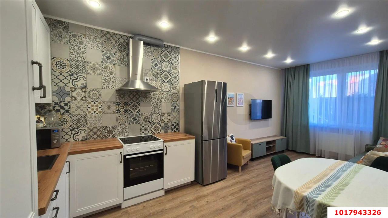 Фото №6: 2-комнатная квартира 60&nbsp;м², 1/17&nbsp;эт. - Краснодар, Прикубанский внутригородской округ, мкр. жилой комплекс Самолёт, ул. Западный Обход, 39/2к1