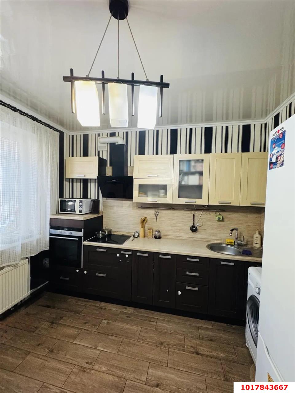 Фото №1: 1-комнатная квартира 43&nbsp;м², 5/8&nbsp;эт. - Краснодар, Прикубанский внутригородской округ, мкр. Музыкальный, ул. имени Дунаевского И.И., 8