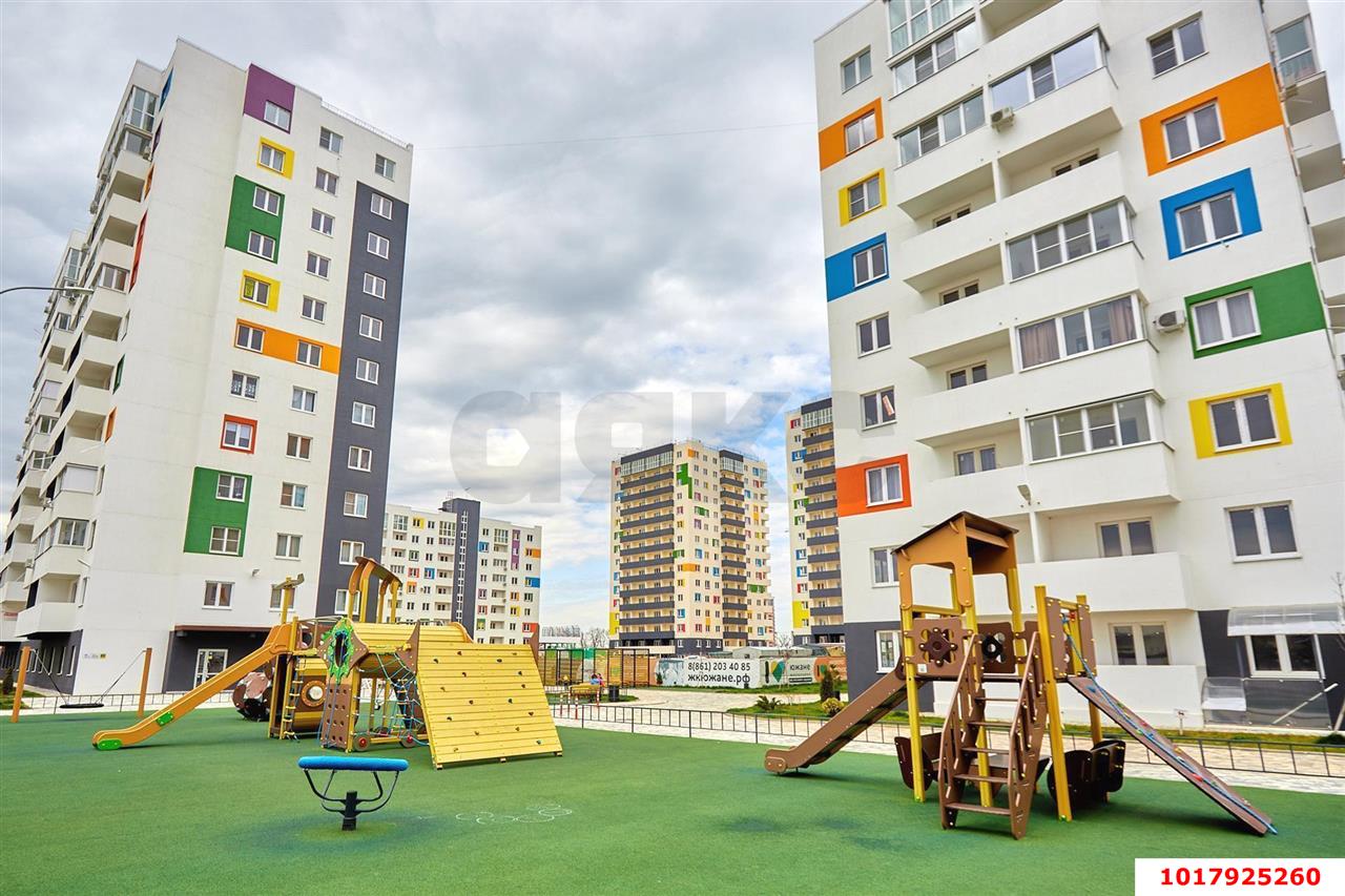 Фото №19: 1-комнатная квартира 34&nbsp;м², 3/9&nbsp;эт. - Краснодар, Прикубанский внутригородской округ, мкр. жилой комплекс Южане, ул. Даниила Смоляна, 80