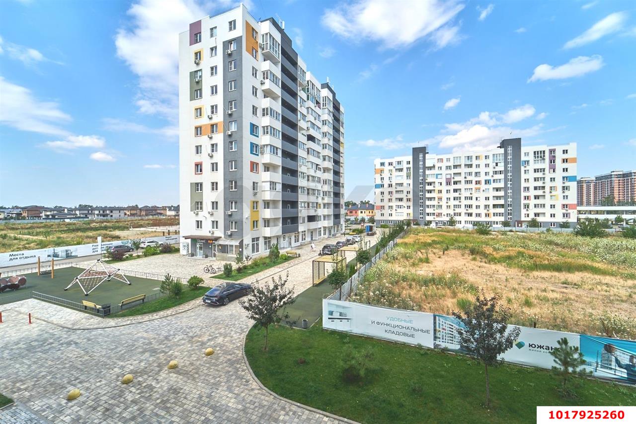 Фото №23: 1-комнатная квартира 34&nbsp;м², 3/9&nbsp;эт. - Краснодар, Прикубанский внутригородской округ, мкр. жилой комплекс Южане, ул. Даниила Смоляна, 80