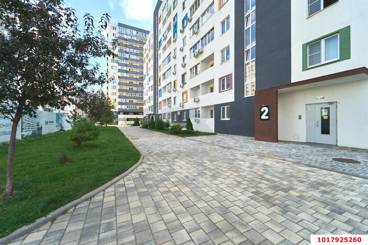 Фото №21: 1-комнатная квартира 34&nbsp;м², 3/9&nbsp;эт. - Краснодар, Прикубанский внутригородской округ, мкр. жилой комплекс Южане, ул. Даниила Смоляна, 80