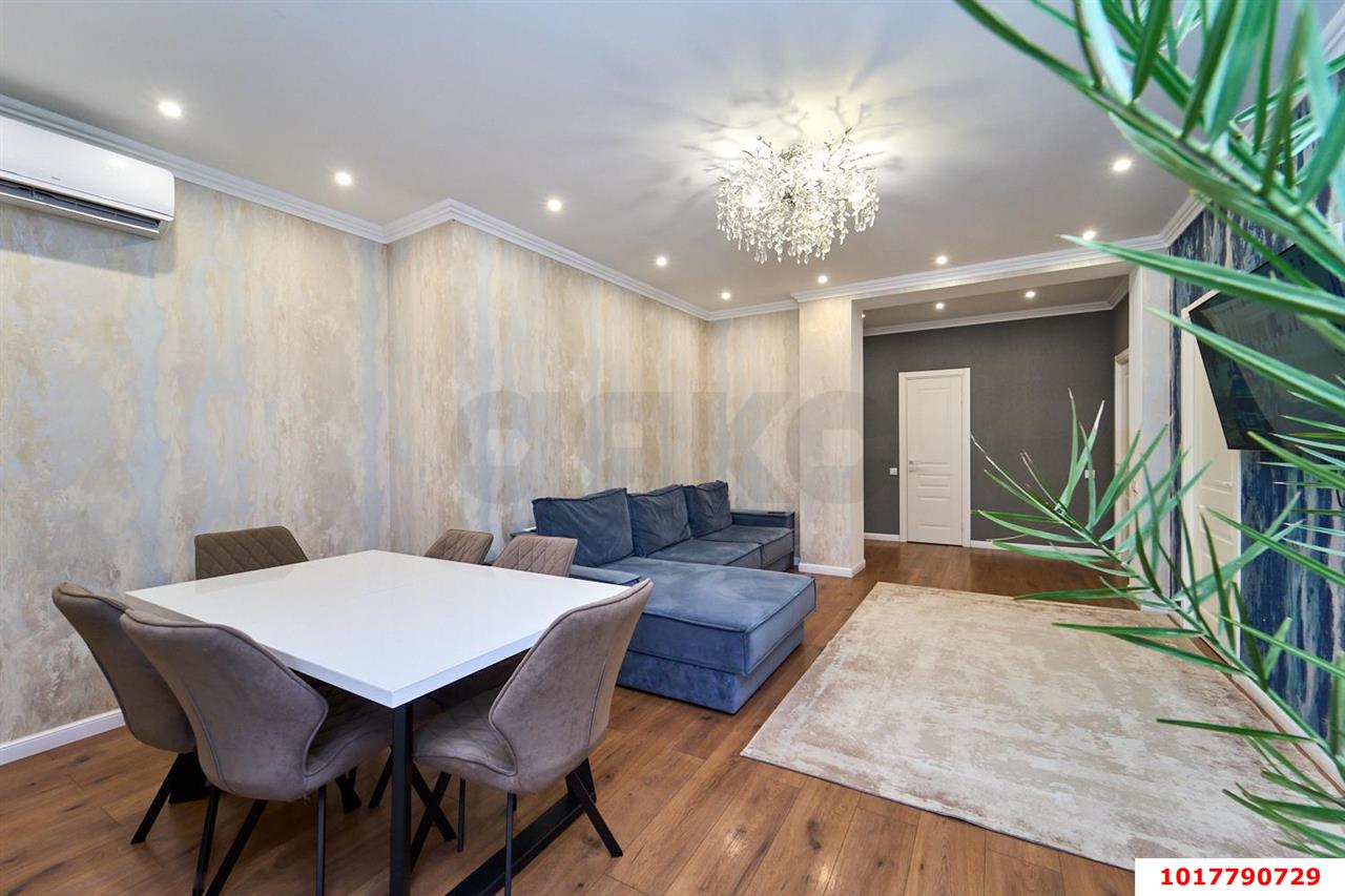 Фото №4: 3-комнатная квартира 90&nbsp;м², 1/9&nbsp;эт. - Краснодар, Прикубанский внутригородской округ, мкр. жилой комплекс Лиговский, ул. Академика Фёдорова, 9