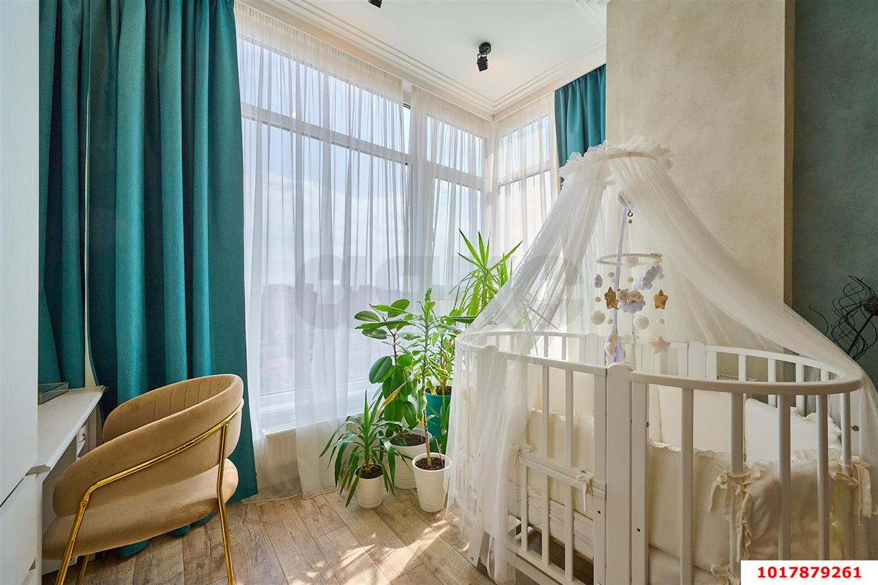 Фото №8: 2-комнатная квартира 78&nbsp;м², 16/17&nbsp;эт. - Краснодар, Прикубанский внутригородской округ, Фестивальный, мкр. Солнечный, ул. имени Симиренко, 71к1