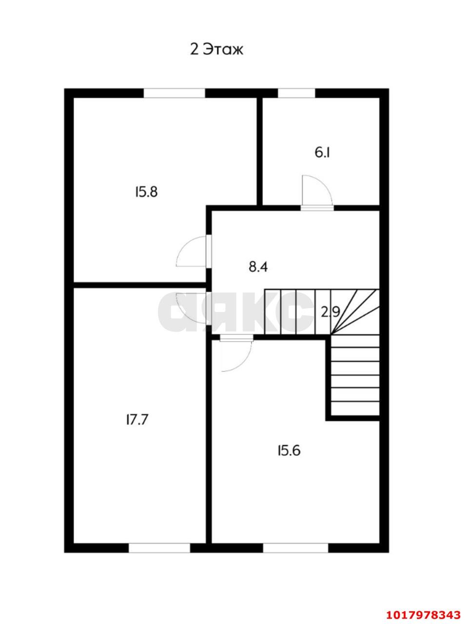Фото №10: Дом 156&nbsp;м² + 4&nbsp;сот., 2&nbsp;эт. - отделения № 3 СКЗНИИСиВ, Прикубанский внутригородской округ, п. коттеджный  Малиновка, ул. имени Героя Орлова, 28