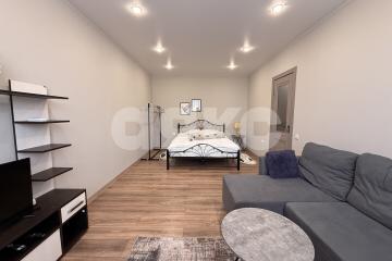 Фото №1: 1-комнатная квартира 38&nbsp;м², 3/3&nbsp;эт. - Кореновск, мкр. 10-й, ул. Таманская, 3к1