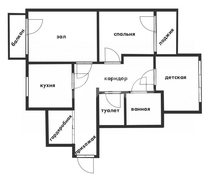 Фото №17: 3-комнатная квартира 63&nbsp;м², 3/5&nbsp;эт. - Геленджик, ул. Орджоникидзе, 5Б