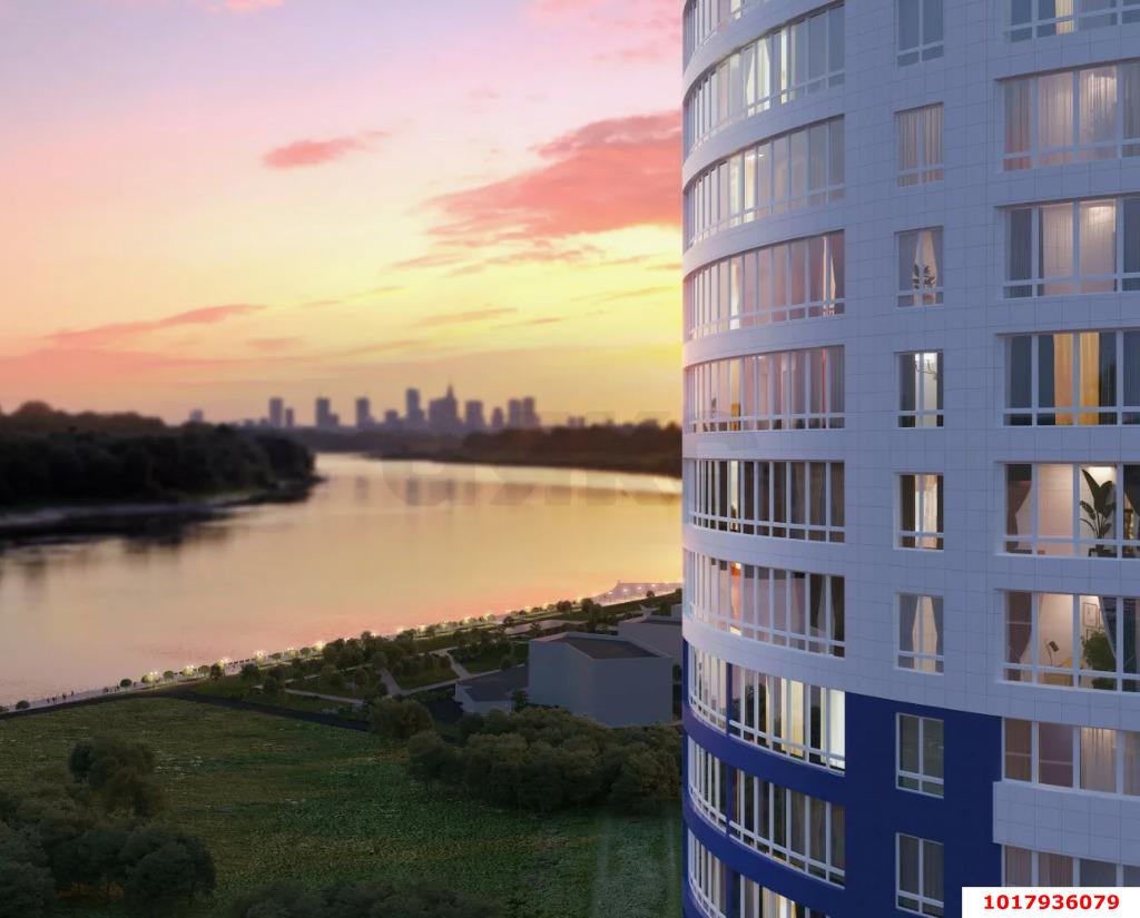 Фото №1: 1-комнатная квартира 54&nbsp;м², 24/24&nbsp;эт. - Краснодар, Центральный внутригородской округ, Черёмушки, мкр. ЖК Фонтаны, ул. Воронежская, 47Дк1