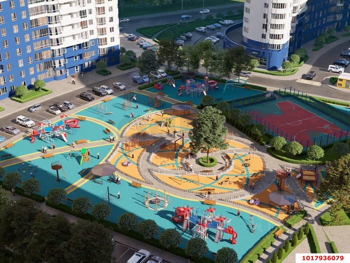 Фото №6: 1-комнатная квартира 54&nbsp;м², 24/24&nbsp;эт. - Краснодар, Центральный внутригородской округ, Черёмушки, мкр. ЖК Фонтаны, ул. Воронежская, 47Дк1