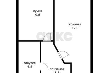 Фото №1: 1-комнатная квартира 36 м², 11/17 эт. - Краснодар, мкр. жилой комплекс Символ, ул. Командорская, 9/1