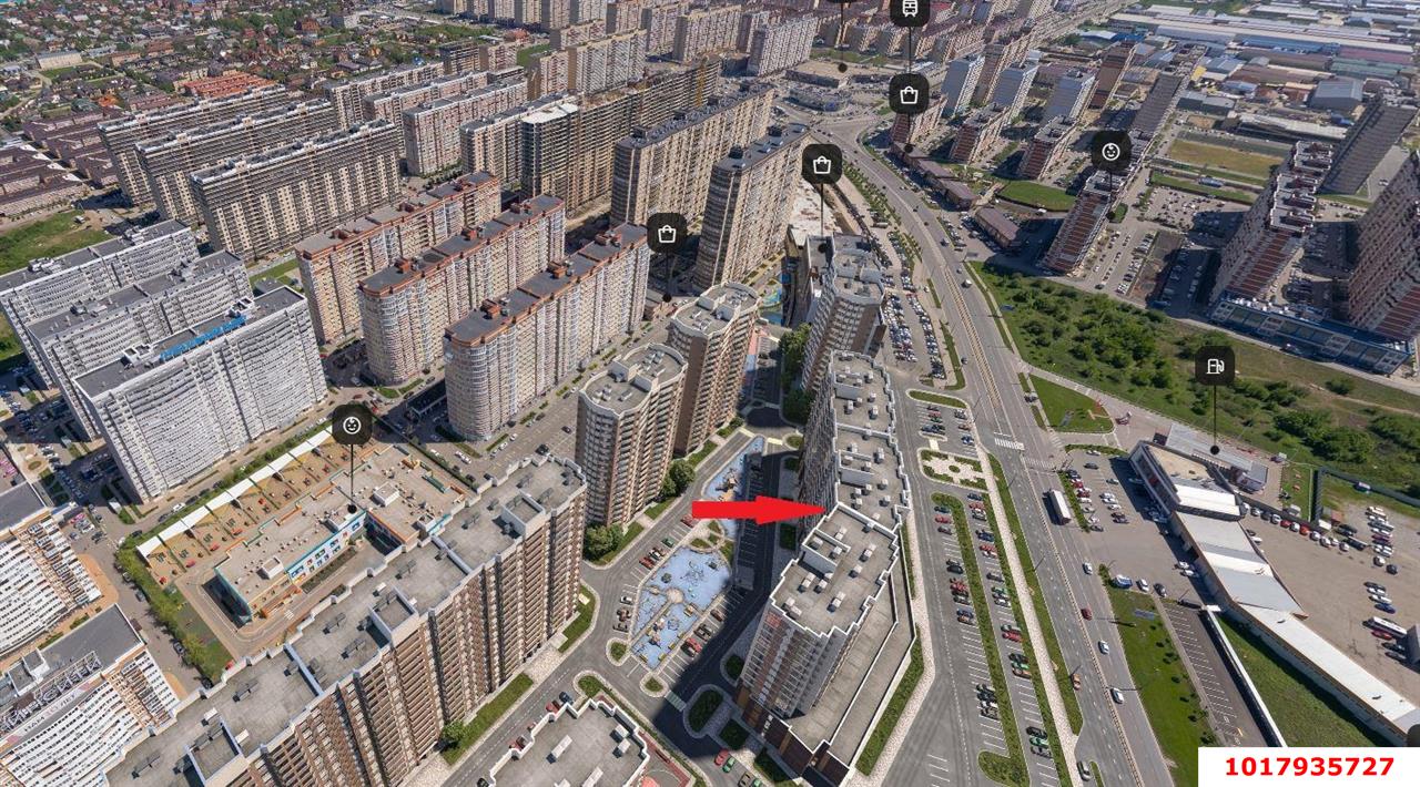 Фото №9: Студия 39&nbsp;м², 14/15&nbsp;эт. - Краснодар, Прикубанский внутригородской округ, имени Петра Метальникова, мкр. ЖК Лучший, ул. Ростовское шоссе, 30/7