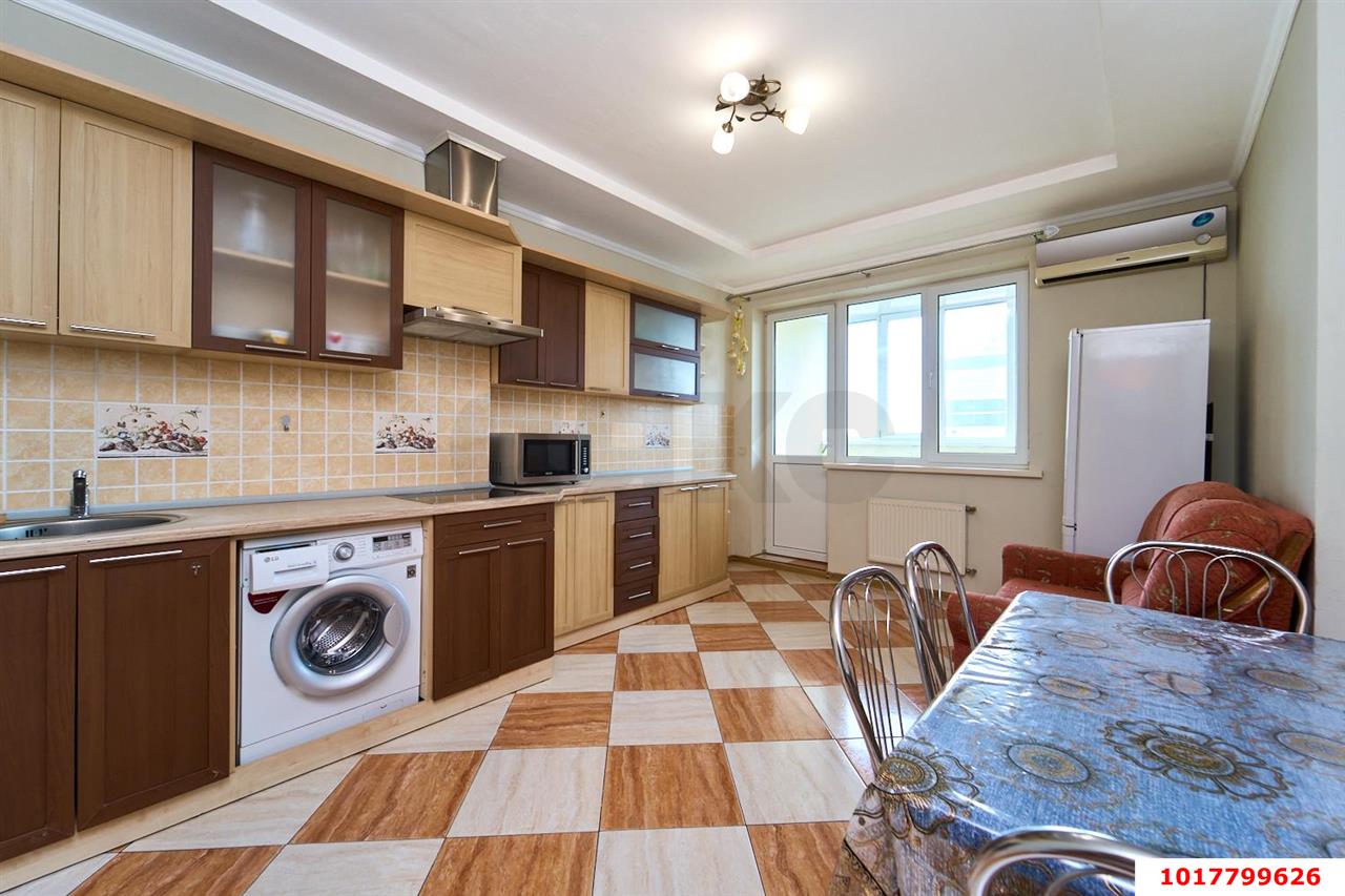 Фото №7: 2-комнатная квартира 85&nbsp;м², 12/16&nbsp;эт. - Краснодар, Прикубанский внутригородской округ, мкр. Завод Измерительных Приборов, ул. Зиповская, 11