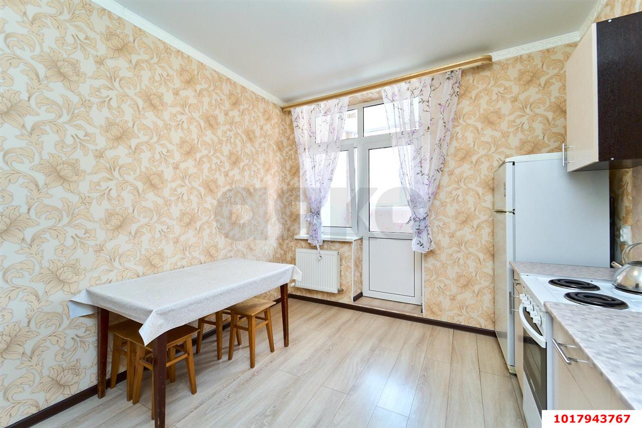 Фото №3: 1-комнатная квартира 42&nbsp;м², 8/16&nbsp;эт. - Краснодар, Прикубанский внутригородской округ, Панорама, мкр. ЖК Севастопольский, ул. имени Жлобы, 139