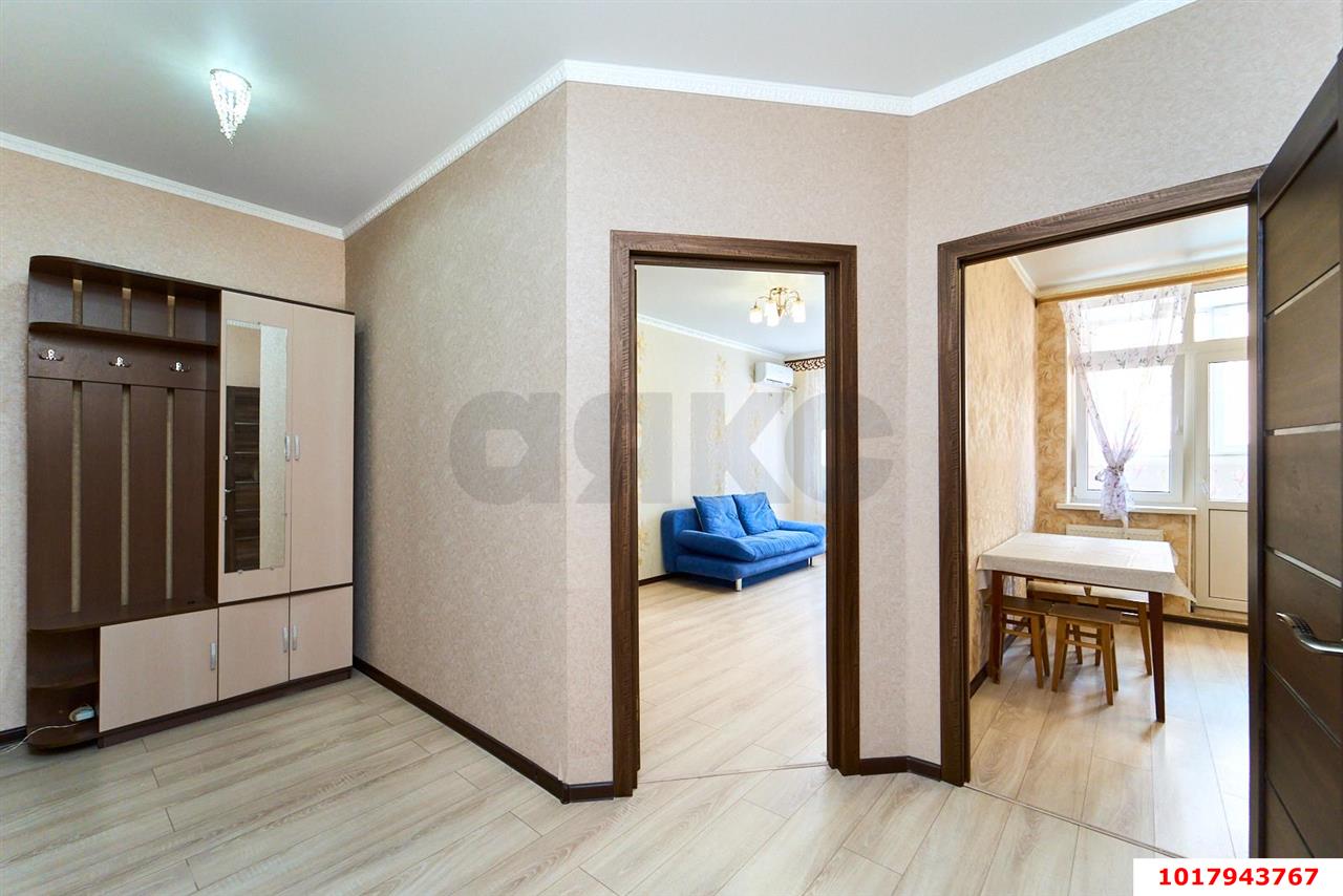 Фото №12: 1-комнатная квартира 42&nbsp;м², 8/16&nbsp;эт. - Краснодар, Прикубанский внутригородской округ, Панорама, мкр. ЖК Севастопольский, ул. имени Жлобы, 139