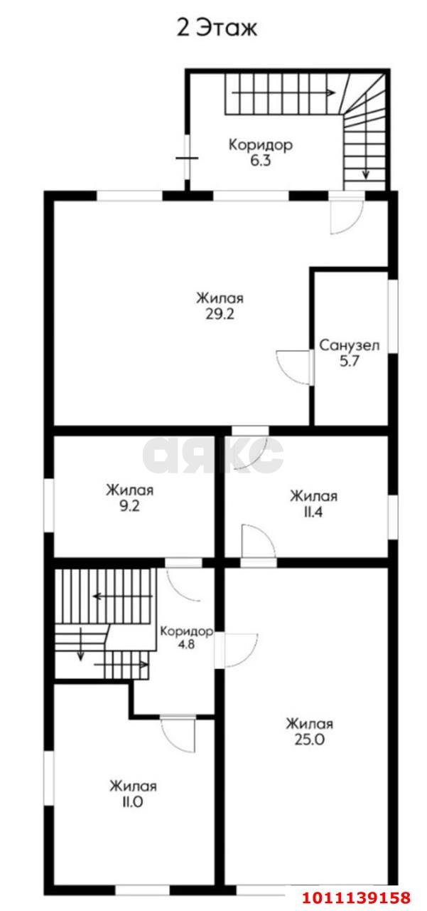 Фото №19: Дом 208 м² + 6 сот. - Елизаветинская, Прикубанский внутригородской округ, ул. Центральная, 63