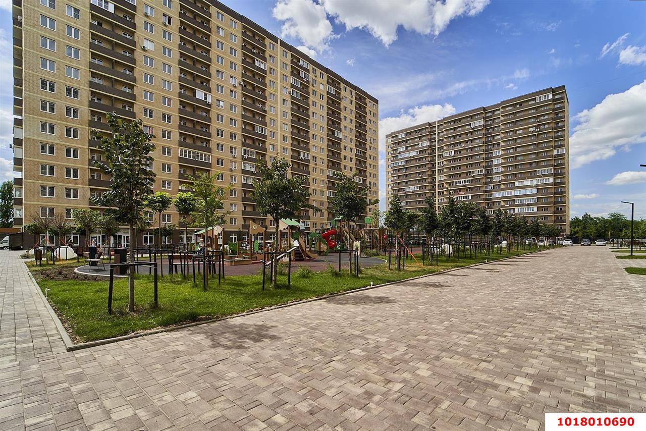 Фото №3: 1-комнатная квартира 40&nbsp;м², 11/17&nbsp;эт. - Краснодар, Прикубанский внутригородской округ, мкр. жилой комплекс Дыхание, ул. Лётчика Позднякова, 2к29