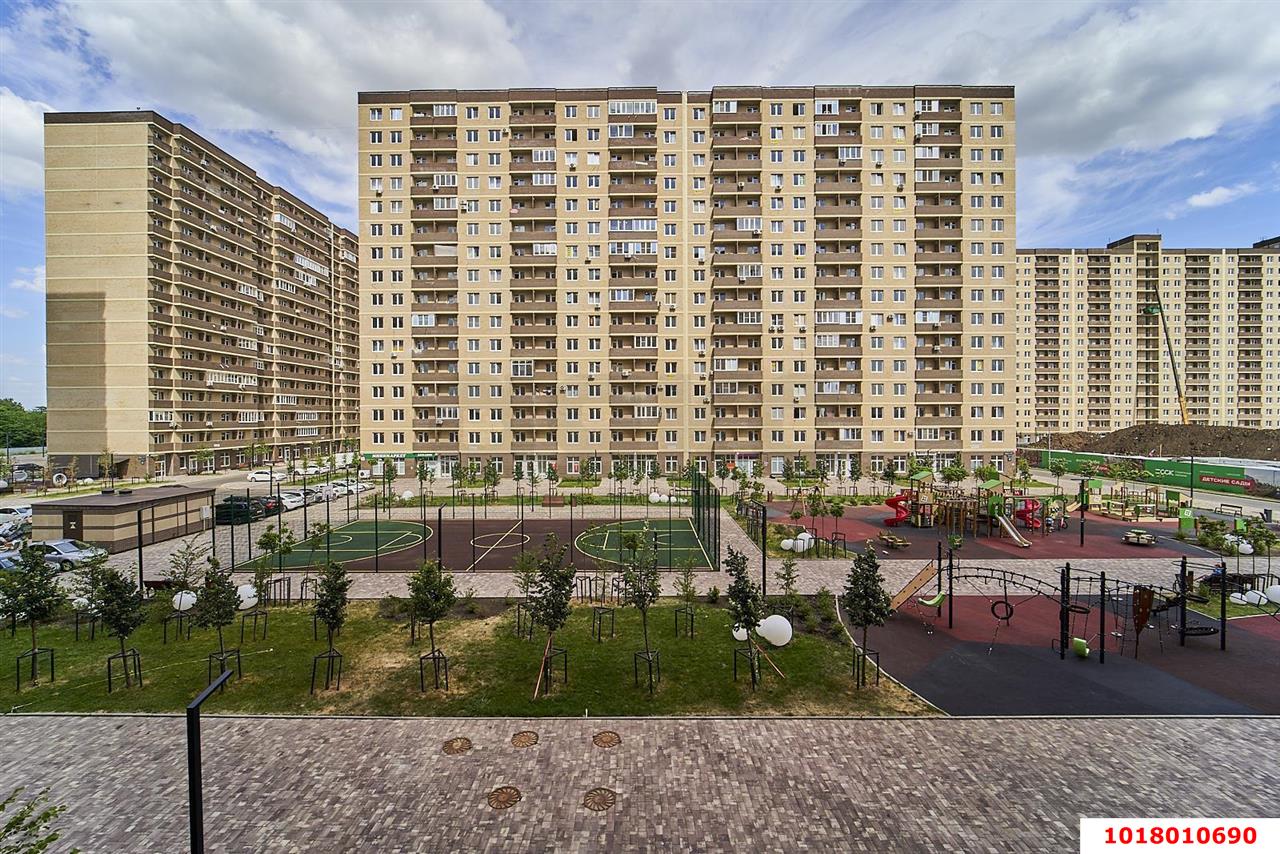 Фото №5: 1-комнатная квартира 40&nbsp;м², 11/17&nbsp;эт. - Краснодар, Прикубанский внутригородской округ, мкр. жилой комплекс Дыхание, ул. Лётчика Позднякова, 2к29