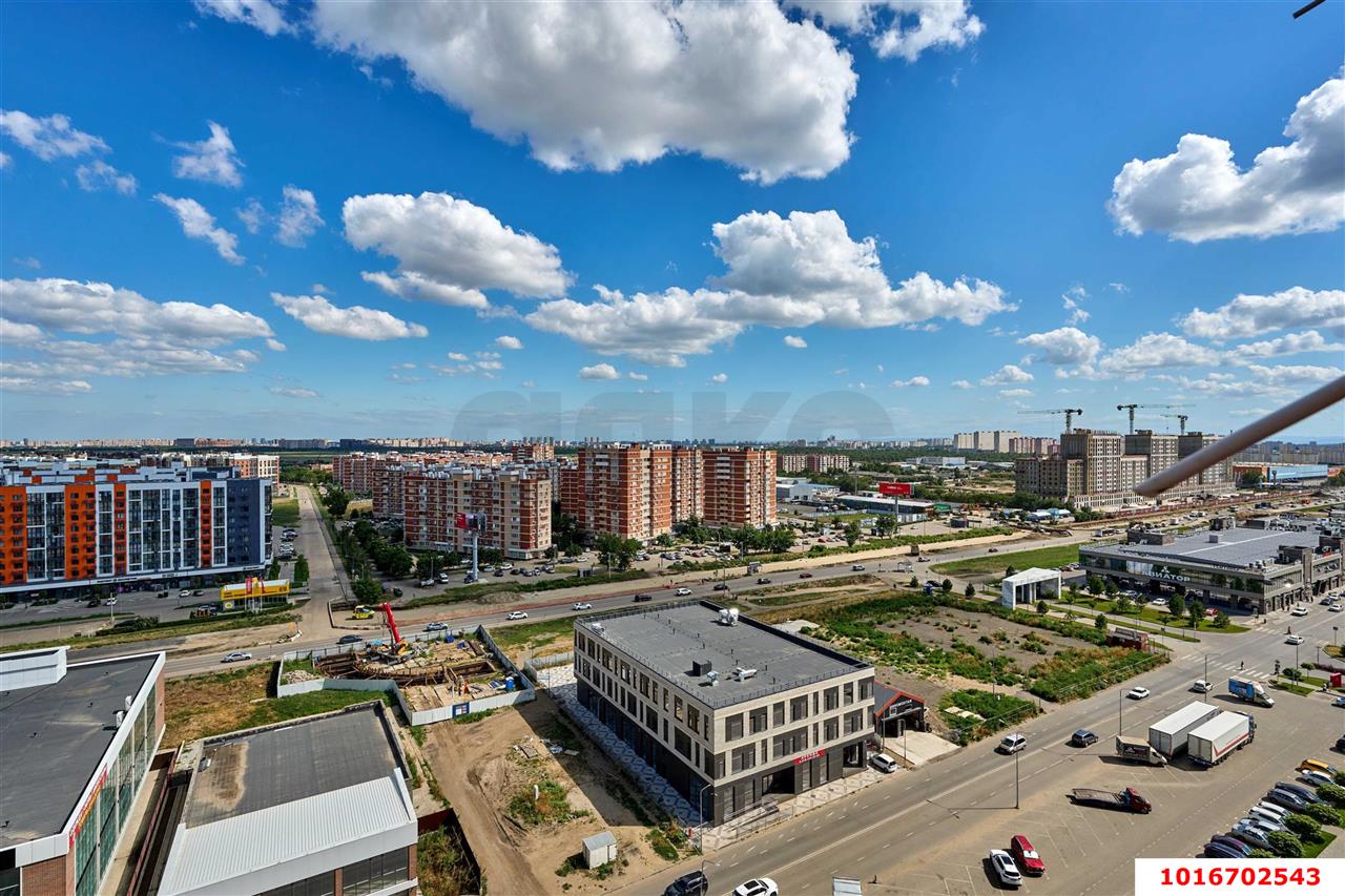 Фото №15: 1-комнатная квартира 28&nbsp;м², 15/19&nbsp;эт. - Краснодар, Прикубанский внутригородской округ, мкр. жилой комплекс Грани, ул. Западный Обход, 45к1